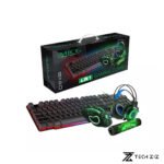 IMICE GK-490 4-in-1 RGB Gaming Keyboard, Mouse, Headset & Mat Combo