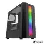 Ruix Twilight Black Gaming Casing - Image 4