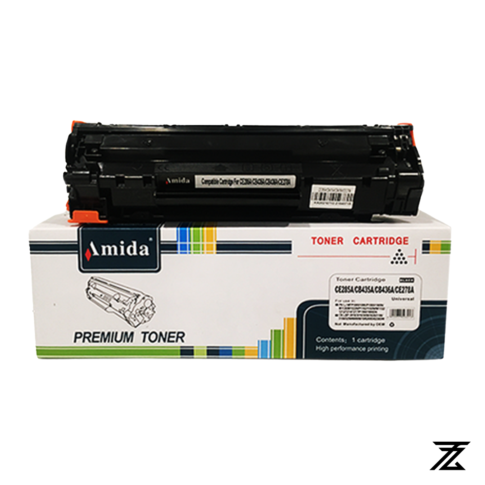 amida 1 Amida CE285A CB435A/CB436A/CE278A Toner - Image 1