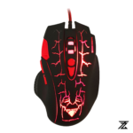 JEDEL GM830 RGB Wired Gaming Mouse – Black