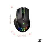 Jedel GM1180 RGB Wired Gaming Mouse - Image 3