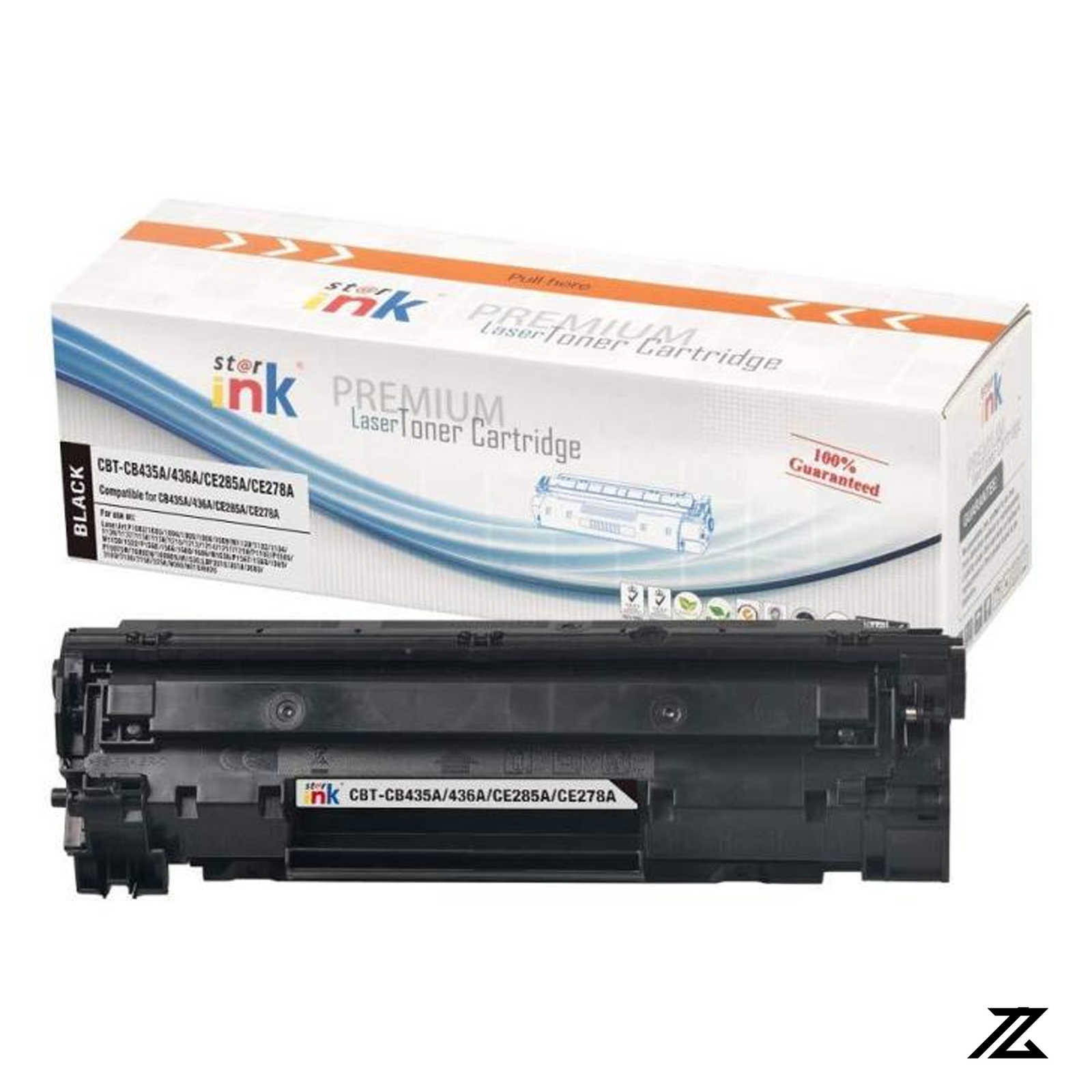 star ink 1 Star Ink Compatible Toner Cartridge for CE285A, 85A for LaserJet P1002, 2,000 Page Yield, Black - Image 1