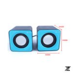 Kisonli V310 USB Speaker Multimedia USB Speaker - Image 3