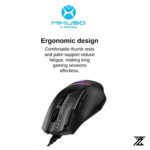 Mikuso XM-604 Wired Gaming Mouse - Image 2