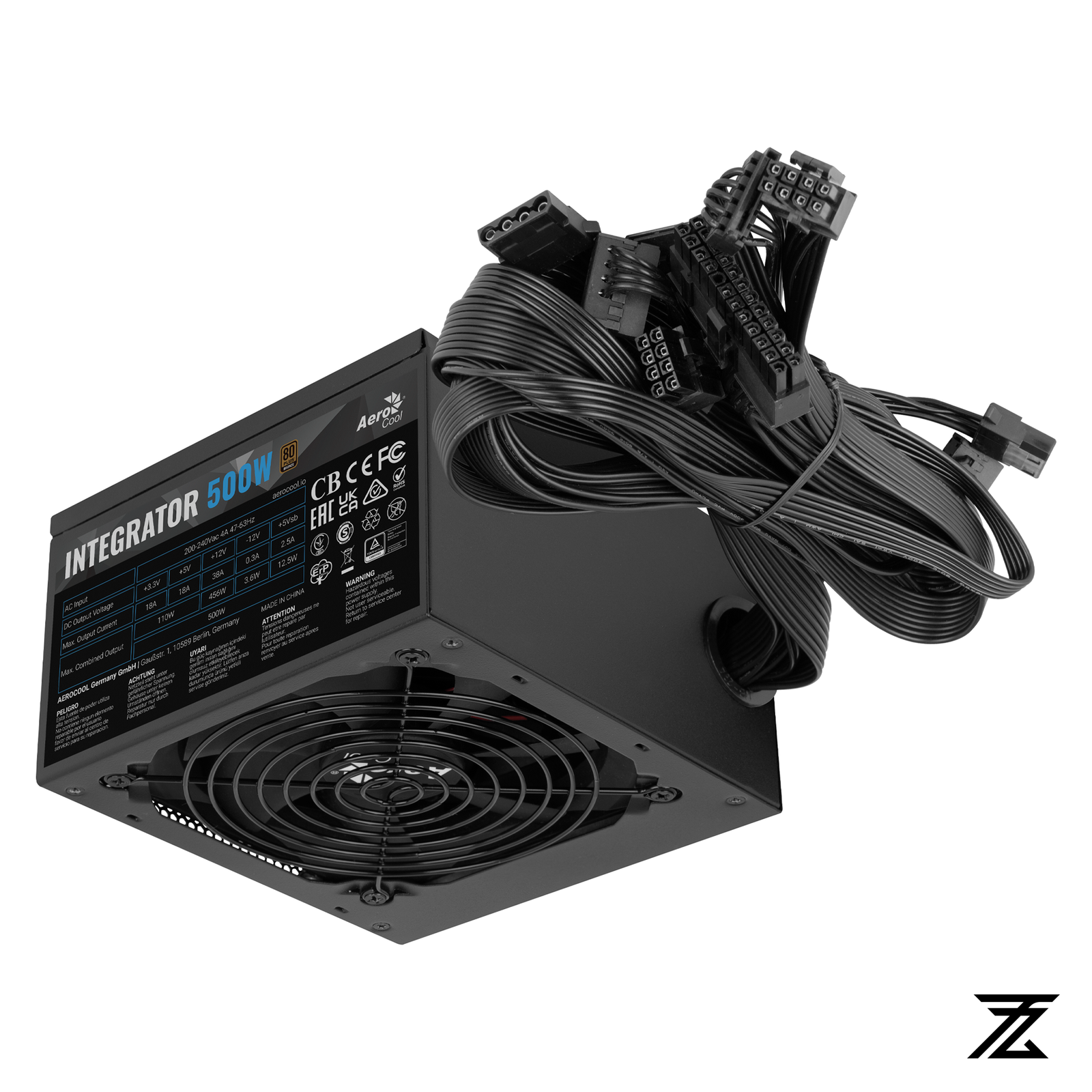 500w 80 + USED 500W 80 Plus Power Supply - Image 1