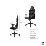 FURGLE-BLACK GAMING CHAIR - Image 6